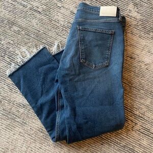 Citizens of Humanity Daphne Crop Blue Jeans